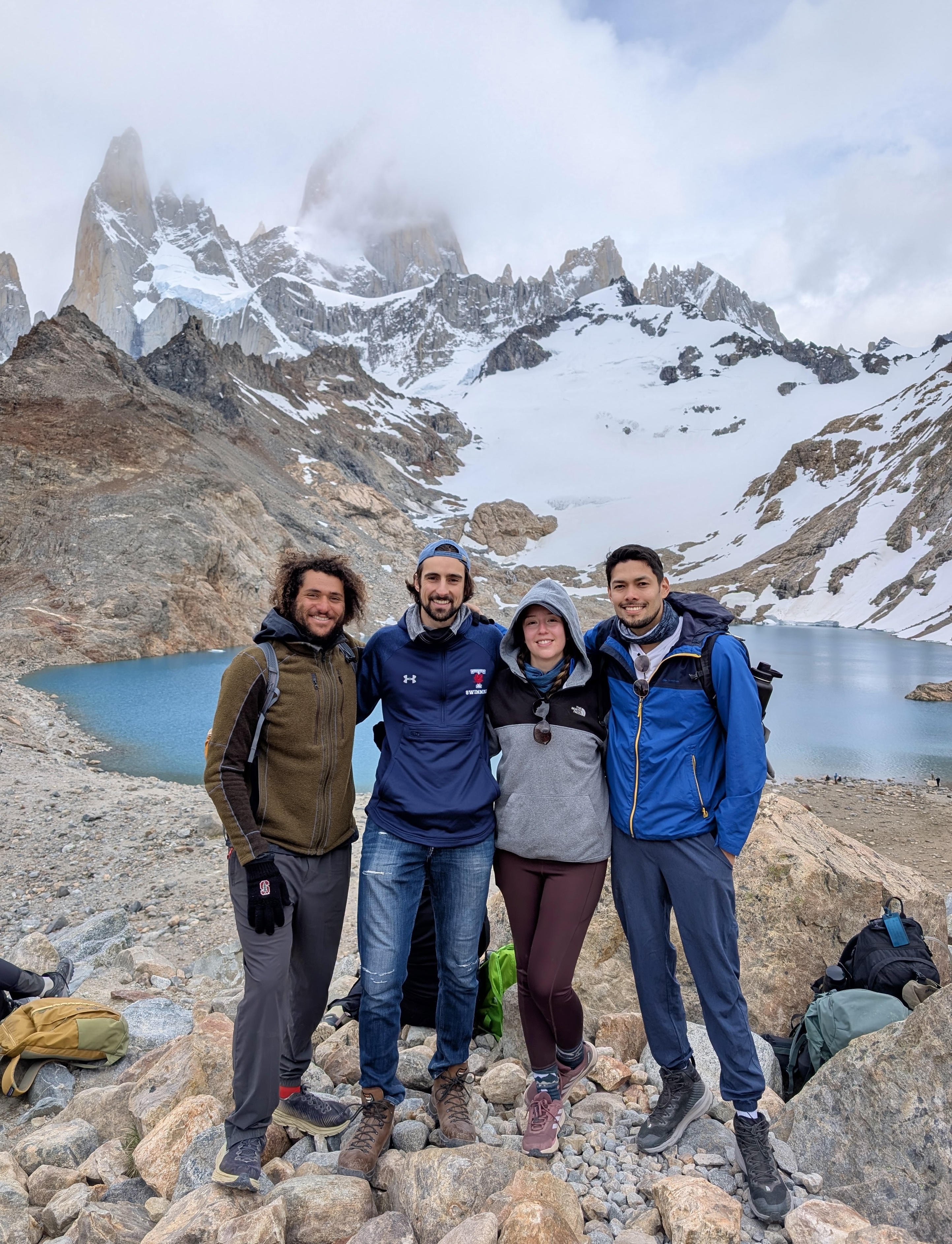 Hiking near Fitz Roy